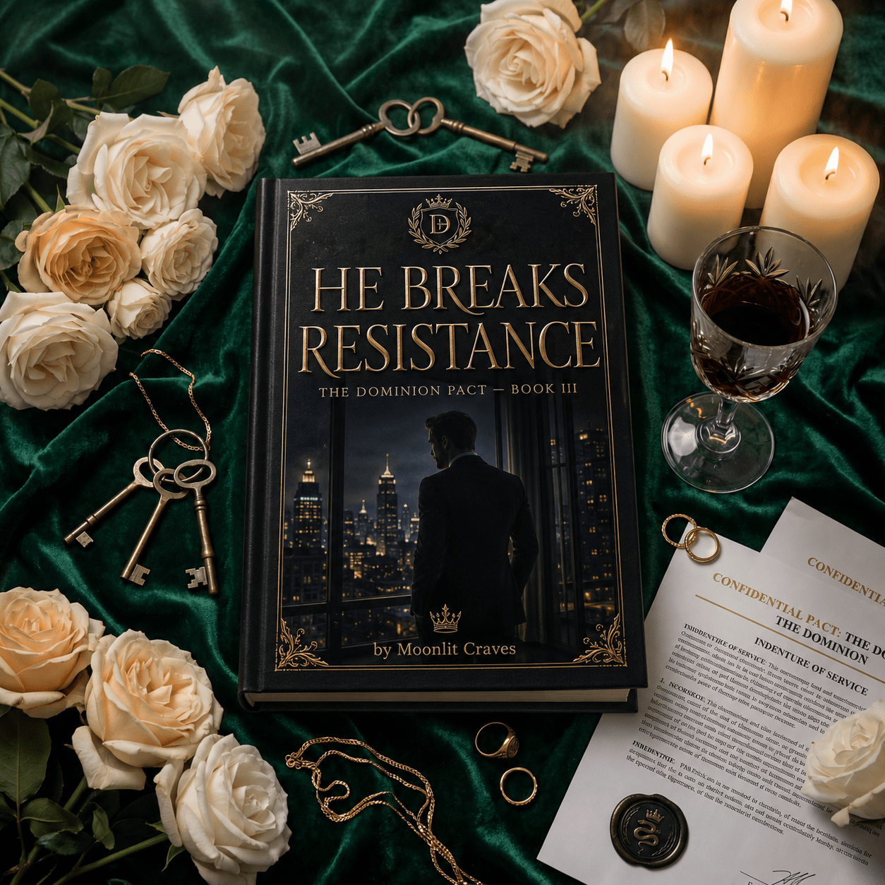 He Breaks Resistance - The Dominion Pact Book III - Moonlit Craves