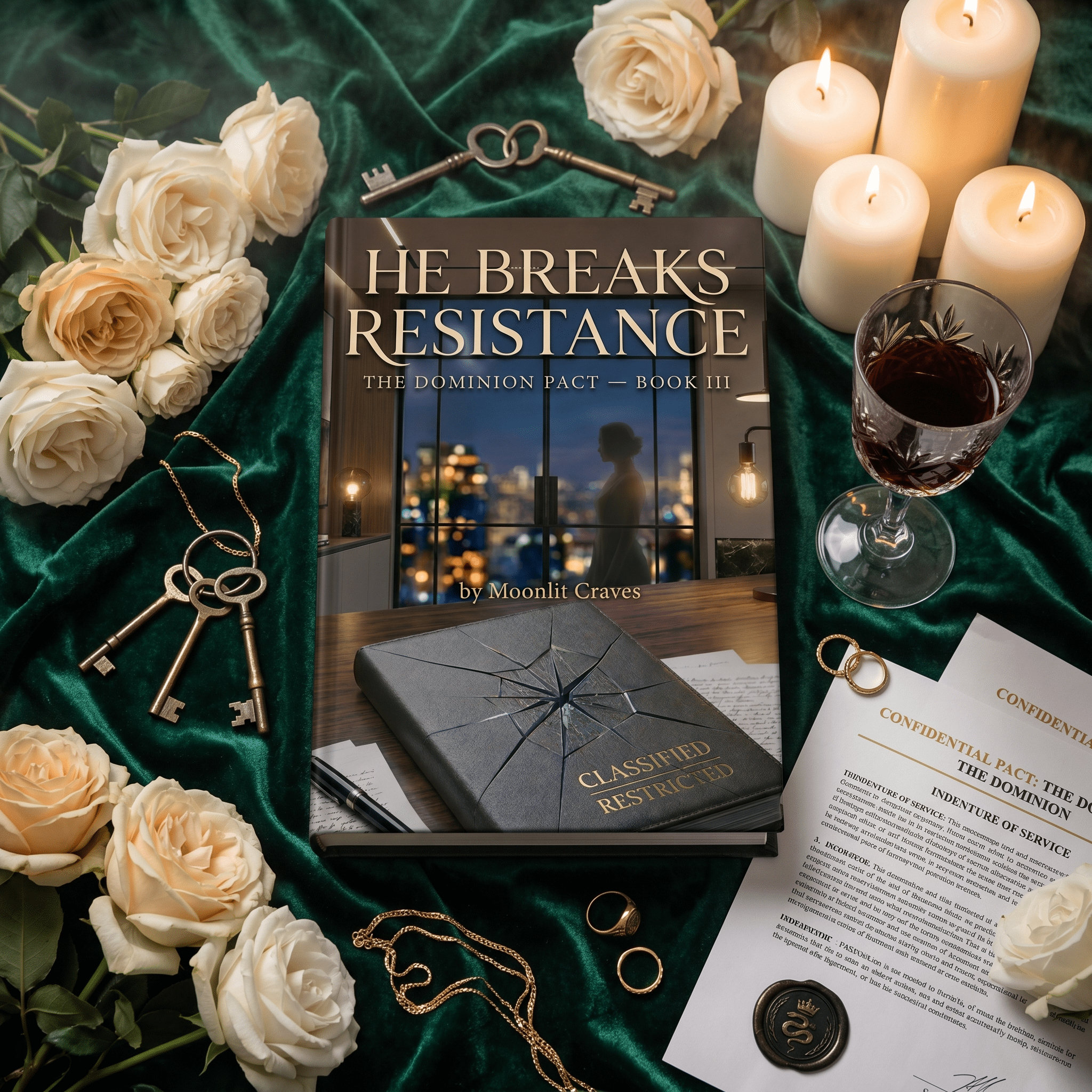He Breaks Resistance - The Dominion Pact Book III - Moonlit Craves