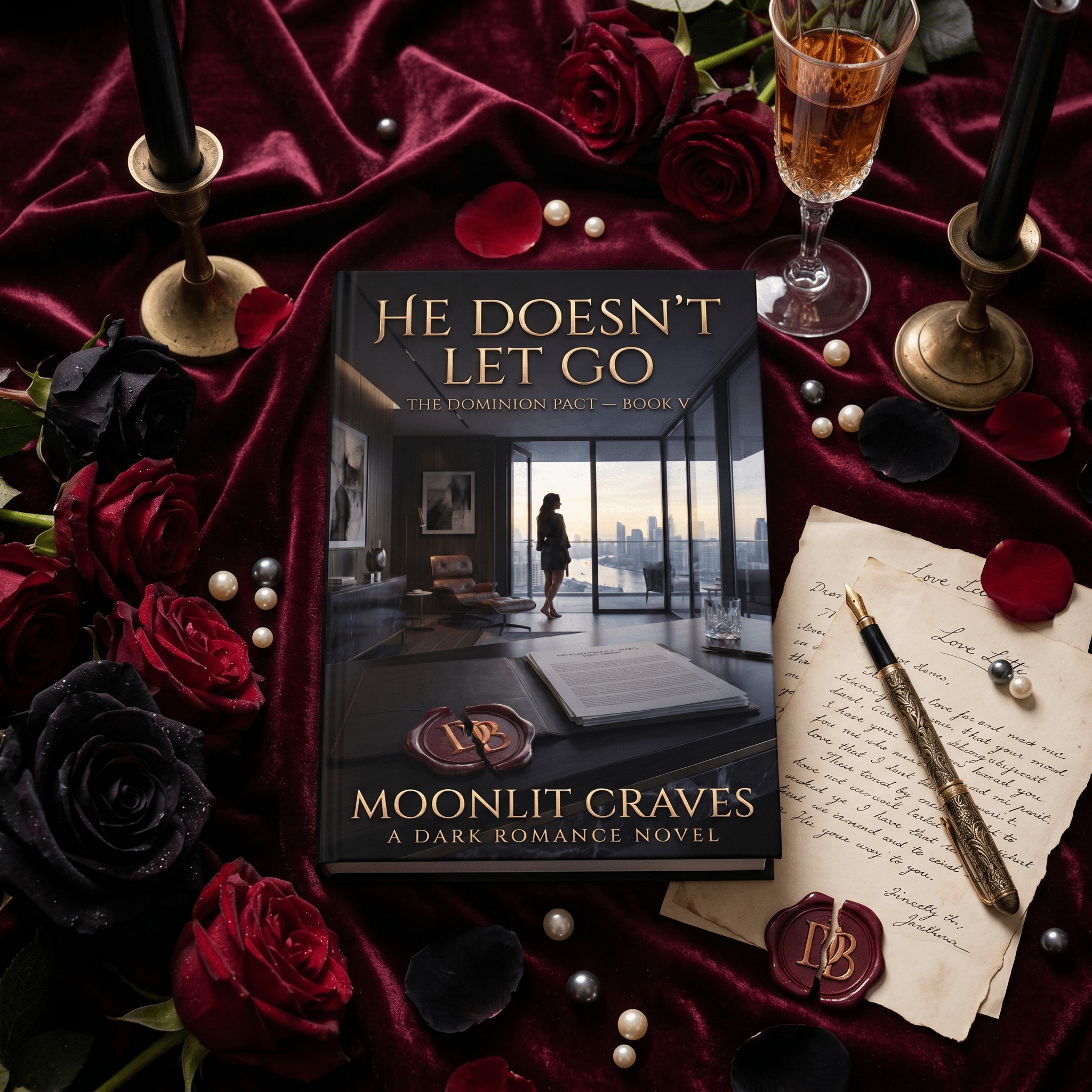 He Doesn’t Let Go - The Dominion Pact Book V - Moonlit Craves