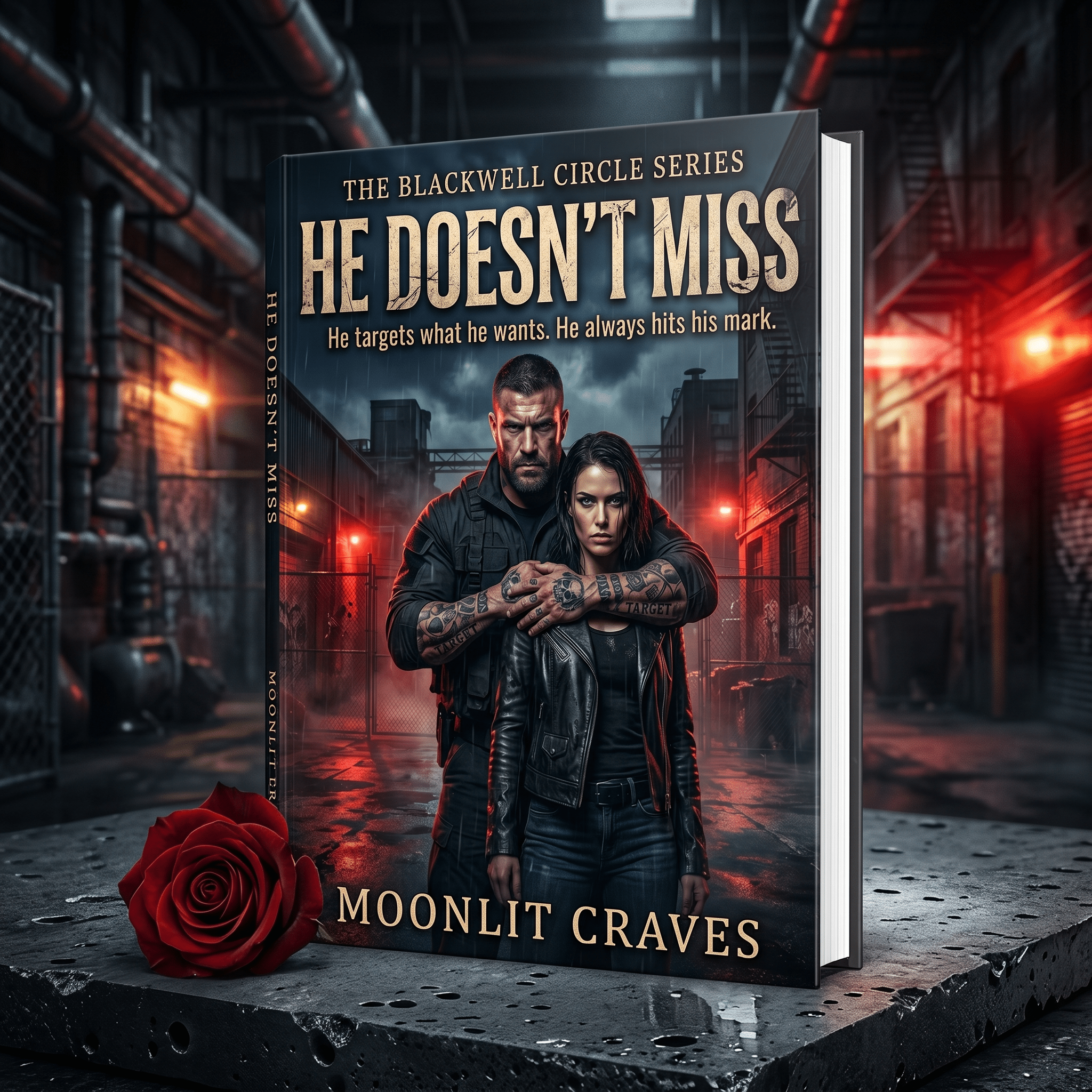 He Doesn’t Miss — The Blackwell Circle Book III - Moonlit Craves