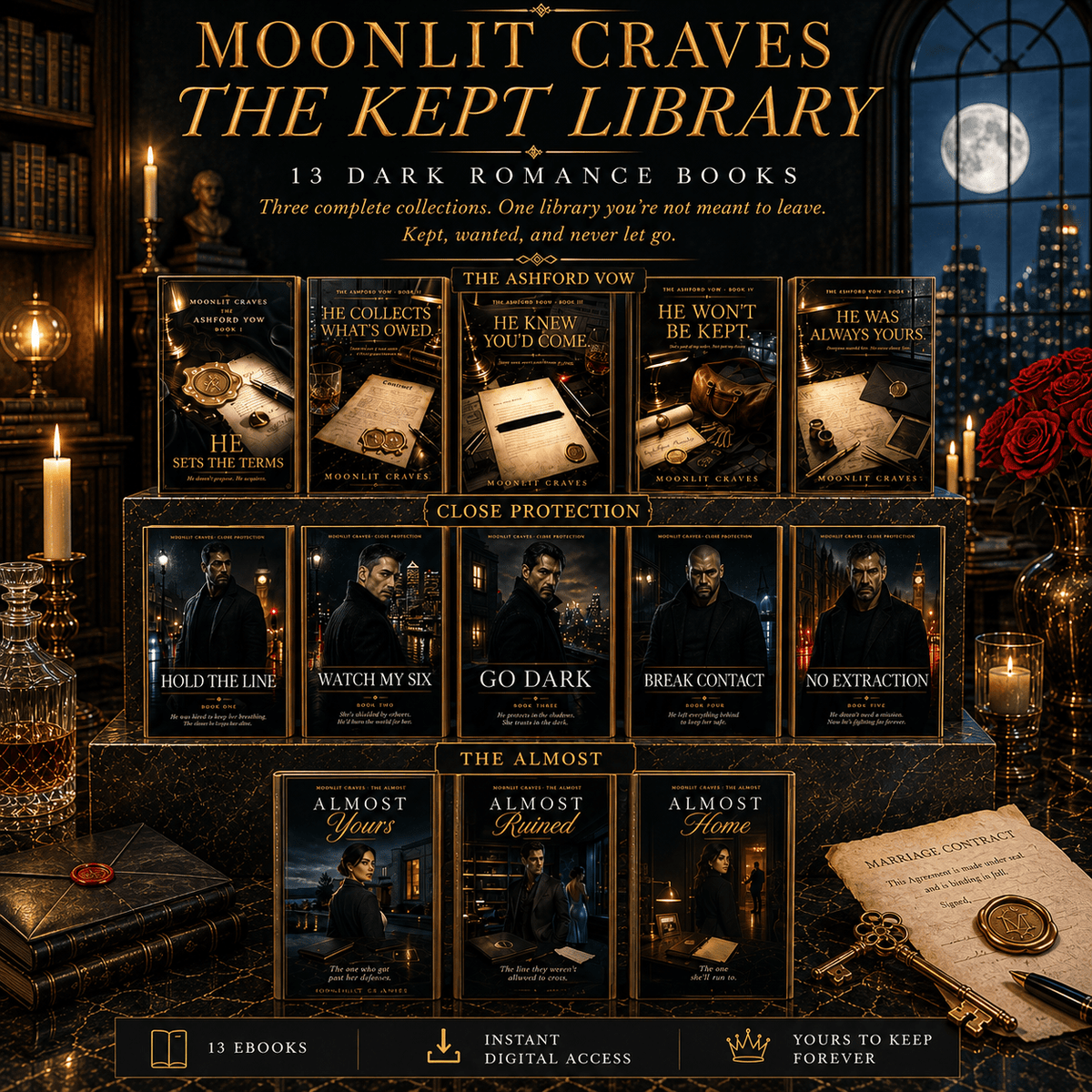 The Kept Library - Moonlit Craves