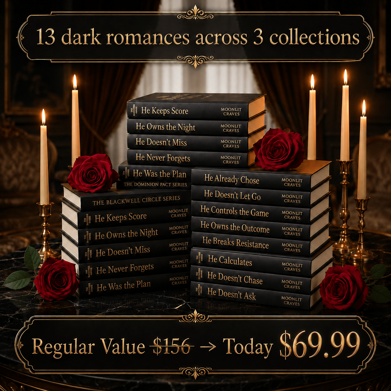 The Moonlit Craves Ultimate Dark Romance Collection - Moonlit Craves