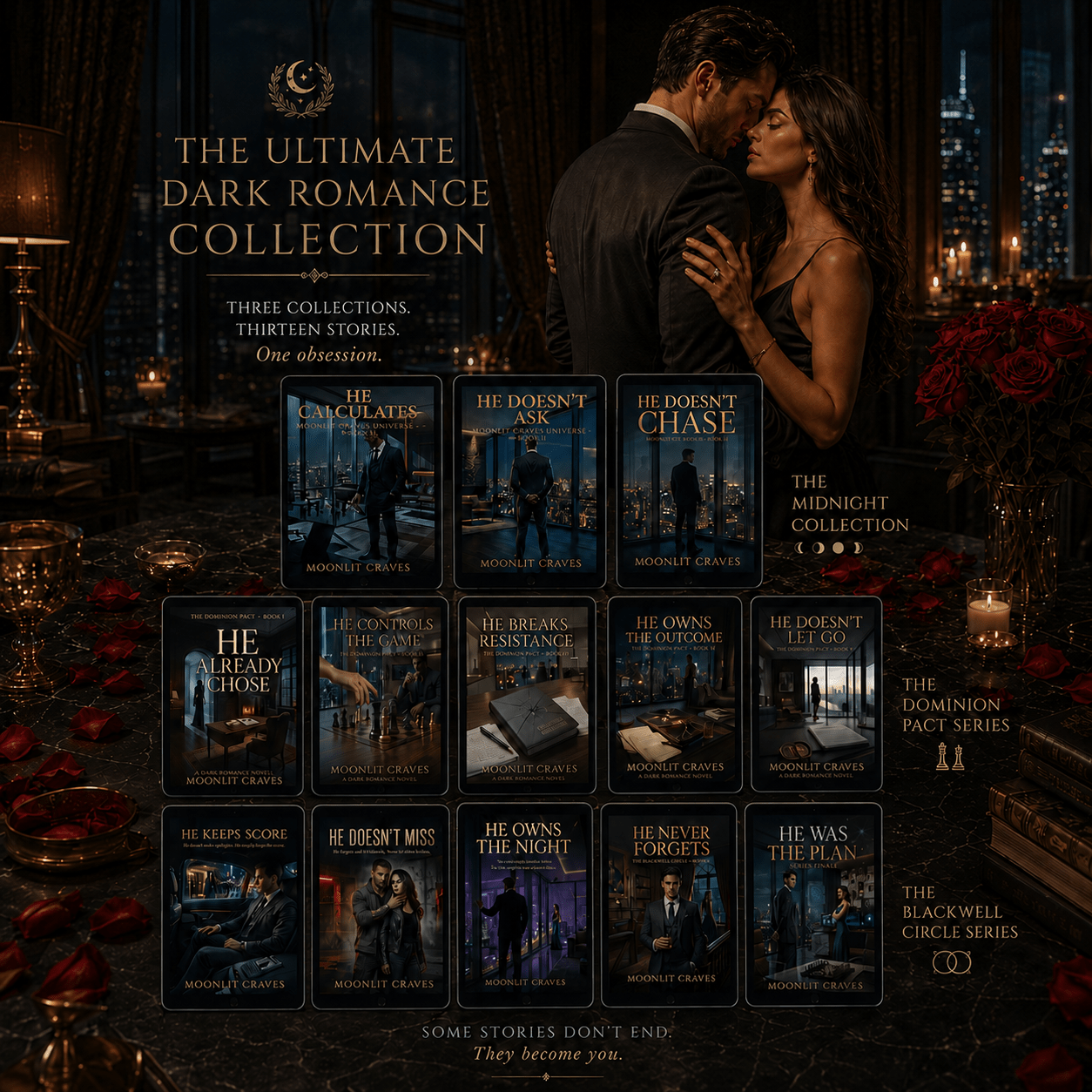 The Moonlit Craves Ultimate Dark Romance Collection - Moonlit Craves