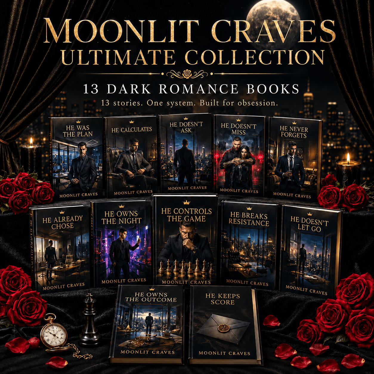 The Moonlit Craves Ultimate Dark Romance Collection - Moonlit Craves